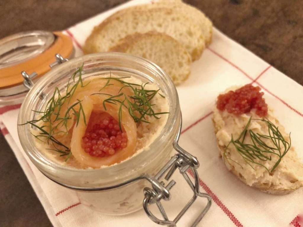 mousse di salmone