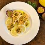 Salmone al frutto della passione