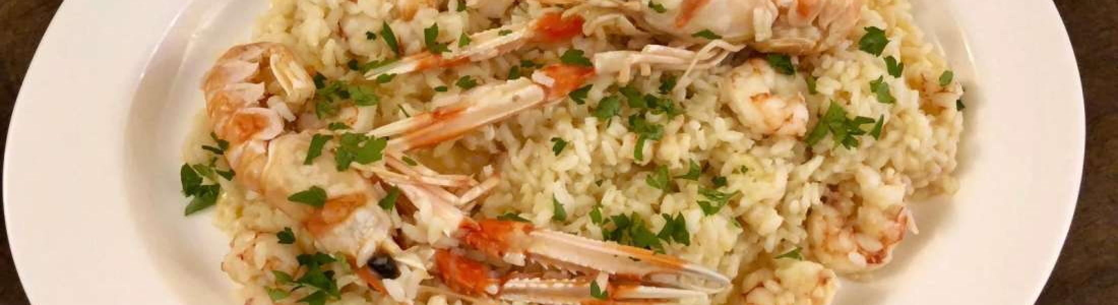 Risotto Scampi e Champagne Ittica Brianza